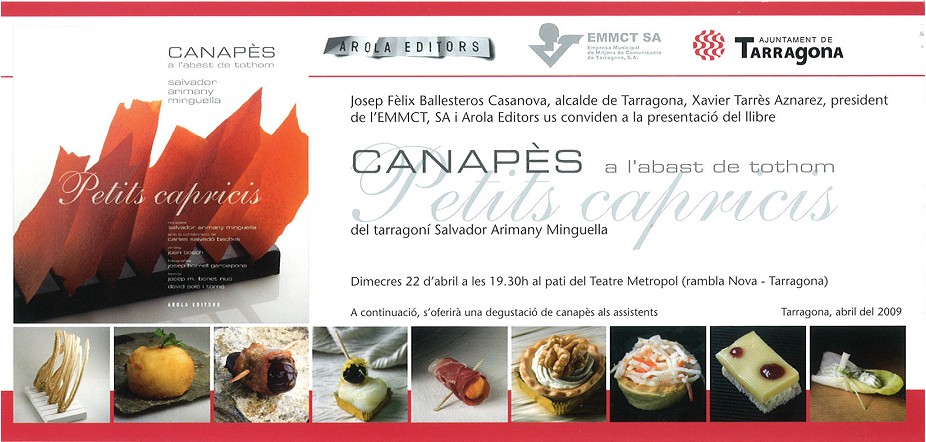 invitacio presentacio del llibre