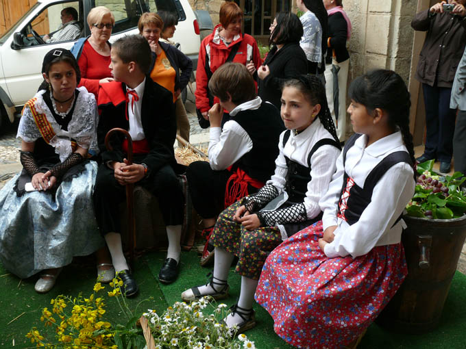 la canalla van disfrutar d&acute;allo m&eacute;s amb les carroses i malgrat tot el dia es va aguantar i durant tota la rua no va ploure