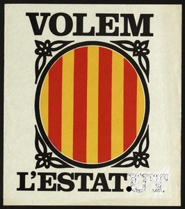 Vol&iacute;em l'estatut, volem l'estat.