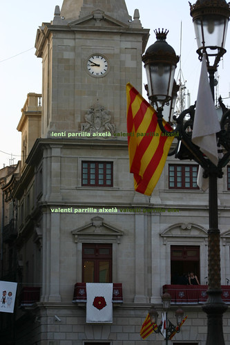20070624-02-0077 Senyeres a la Pla&ccedil;a Mercadal