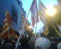 Manifestació pel dret a decidir